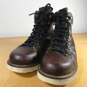 Roots Leather Hiking Boots Men's 7 Brown